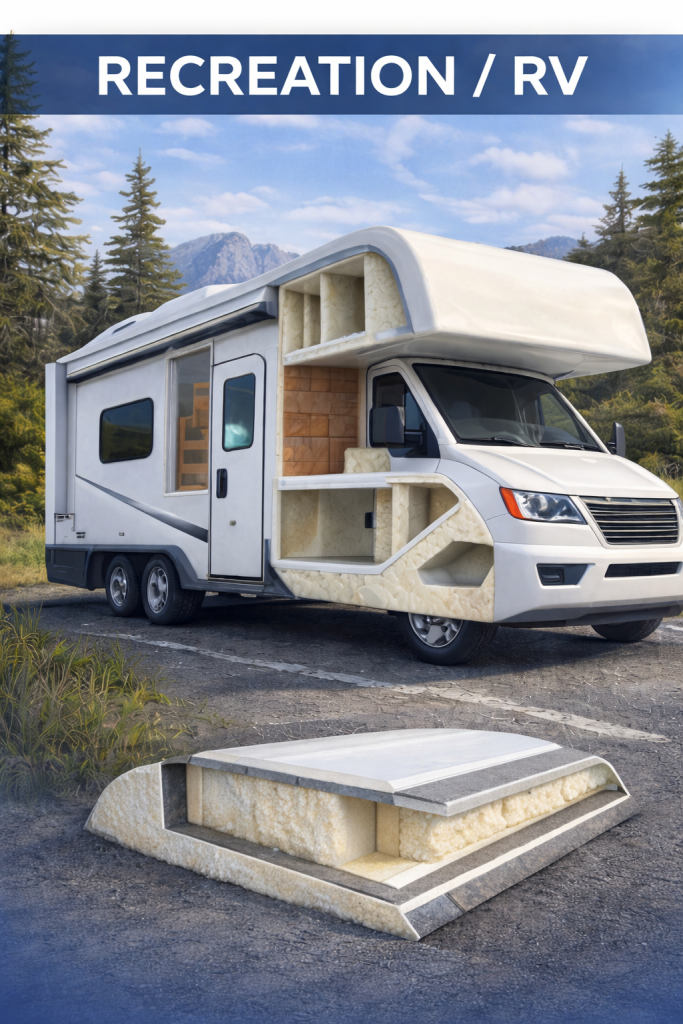 Rv Foam Supplier