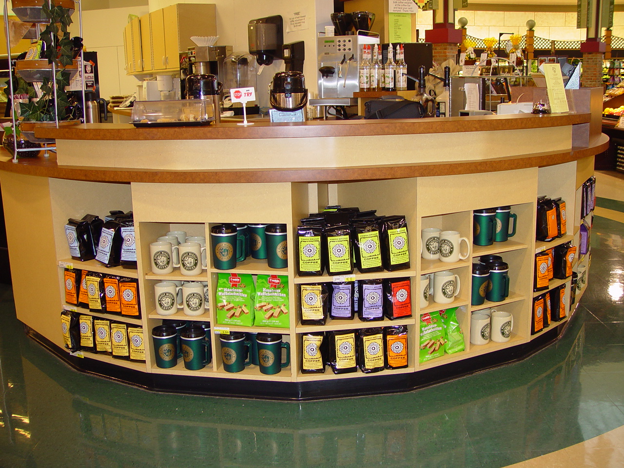 Convenience store cabinets and commercial millwork by KPI Concepts