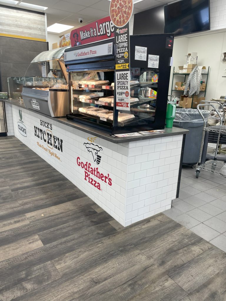 Convenience Store Hot Food Counter And Fixtures