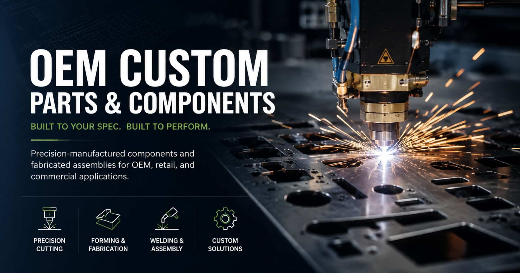 Oem Custom Metal Parts Components Fabricator Iowa Nationwide Shipping