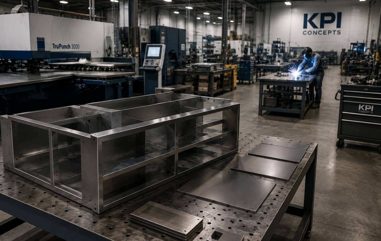 Metal Fabricated Store Fixtures