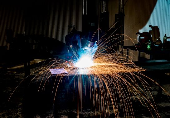 Welding and metal fabrication at KPI Concepts