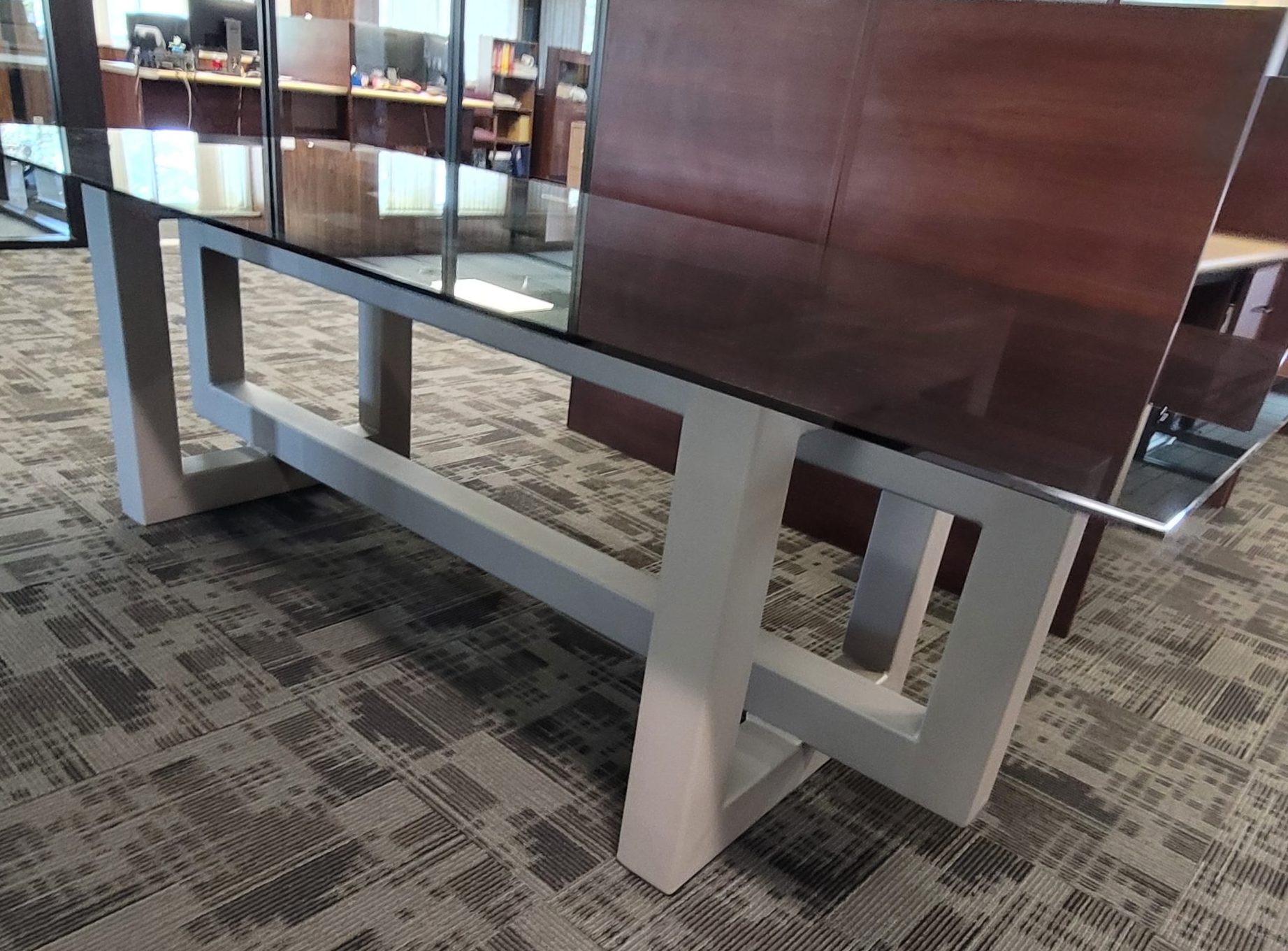 Iowa Metal Fabrication Services Professional Custom Designed Office Meeting Table