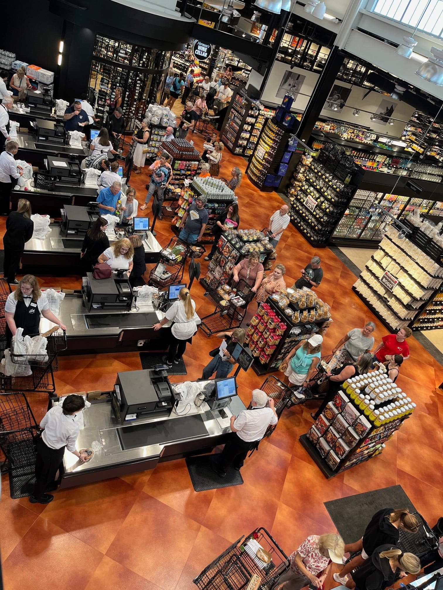 Modern Grocery Store Fixtures And Checklanes By Kpi Concepts